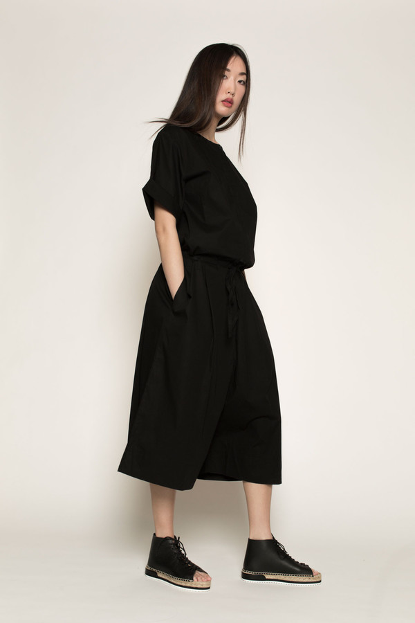 Kowtow Pen to Paper Jumpsuit in Black Kowtow Pen to Paper Jumpsuit in Black