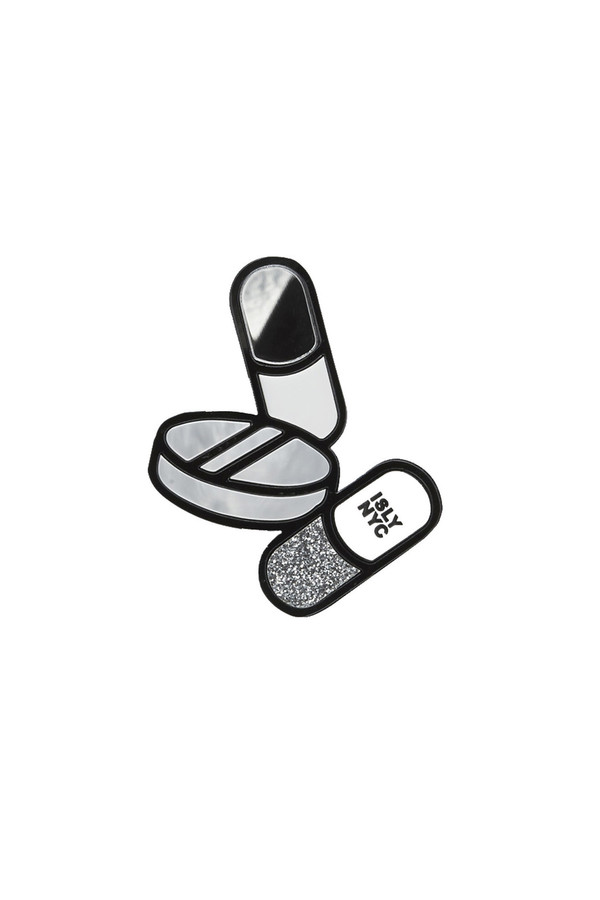 I STILL LOVE YOU NYC Pills Brooch in Heavenly I STILL LOVE YOU NYC Pills Brooch in Heavenly