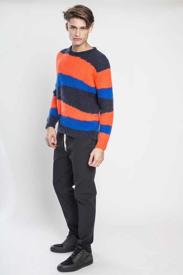 Unisex Tigersushi Furs Rabah in Orange/Black/Navy Unisex Tigersushi Furs Rabah in Orange/Black/Navy