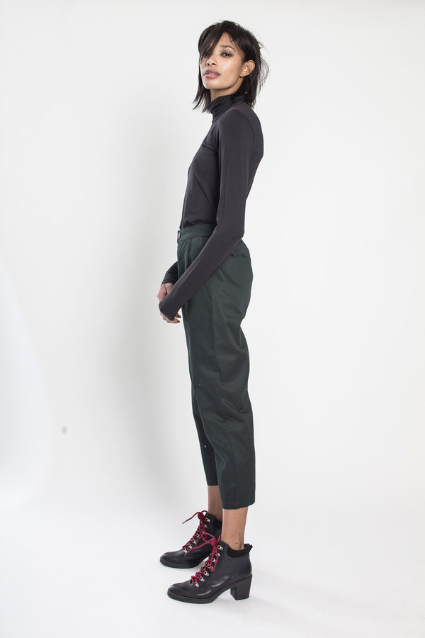 KOWTOW Ritual Pant in Dark Green KOWTOW Ritual Pant in Dark Green