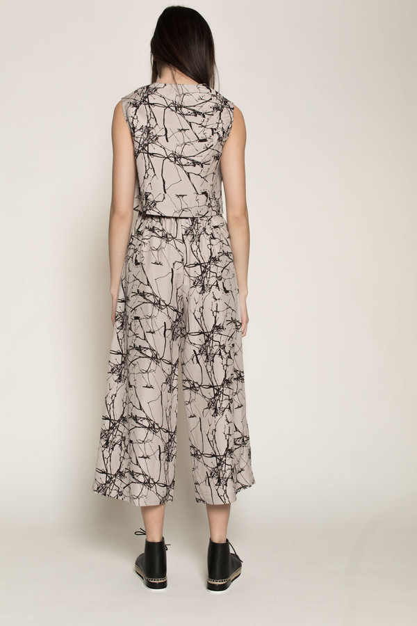 H. Fredriksson Sam Top in Twigs Linen/Silk H. Fredriksson Sam Top in Twigs Linen/Silk