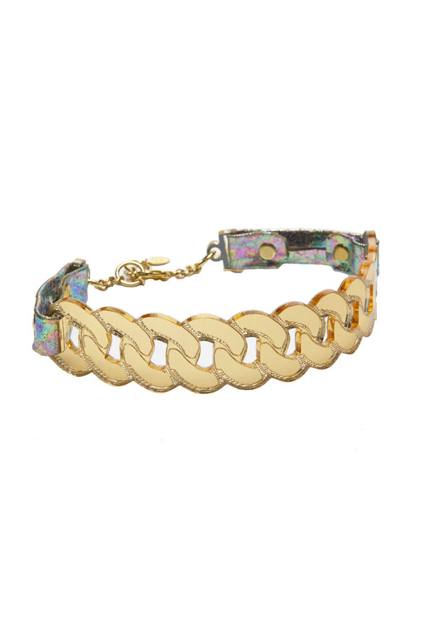 I STILL LOVE YOU NYC Thick Gold Chain Choker I STILL LOVE YOU NYC Thick Gold Chain Choker