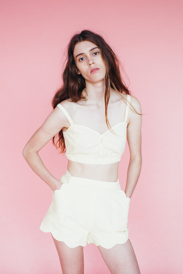 Samantha Pleet Isle tank - canary Samantha Pleet Isle tank - canary