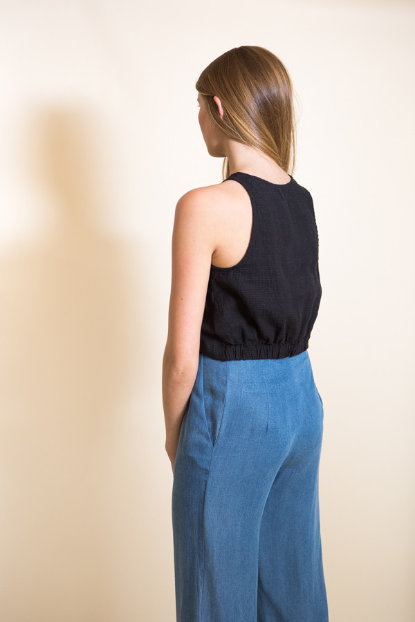 First Rite Banded Tank / Black First Rite Banded Tank / Black