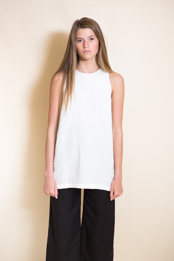 First Rite Tunic Tank / White First Rite Tunic Tank / White