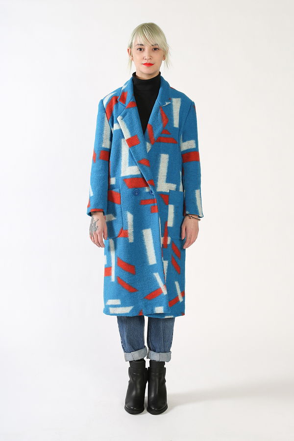Kurt Lyle VERONICA Double Breasted Coat - OSAKA Kurt Lyle VERONICA Double Breasted Coat - OSAKA