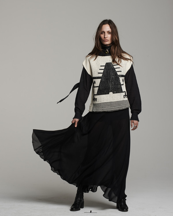 VOZ Tahi Tunic - Ivory VOZ Tahi Tunic - Ivory