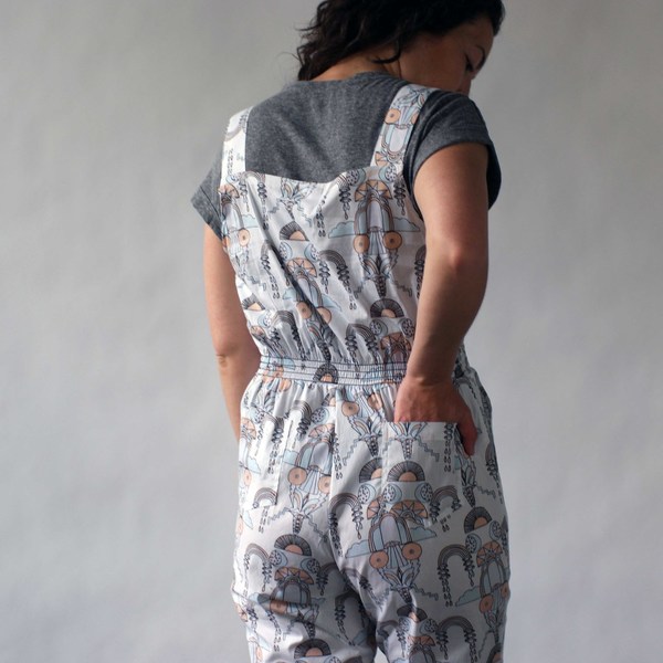 Nooworks Overalls in Bridge Print Nooworks Overalls in Bridge Print