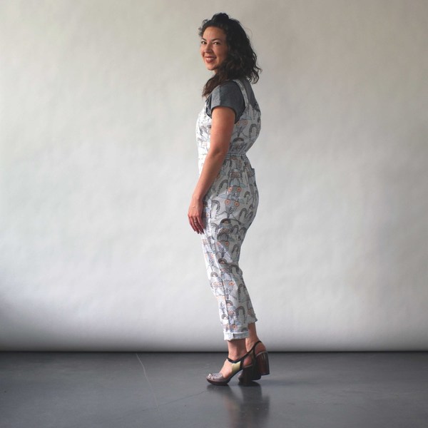 Nooworks Overalls in Bridge Print Nooworks Overalls in Bridge Print