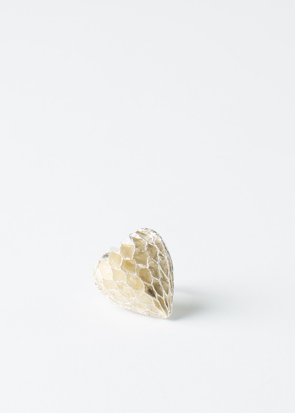 Mirit Weinstock Cocktail Paper Heart Ring Mirit Weinstock Cocktail Paper Heart Ring