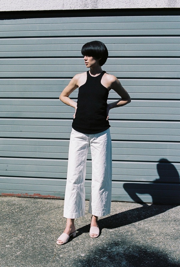Markoo Racer Tank - black knit Markoo Racer Tank - black knit