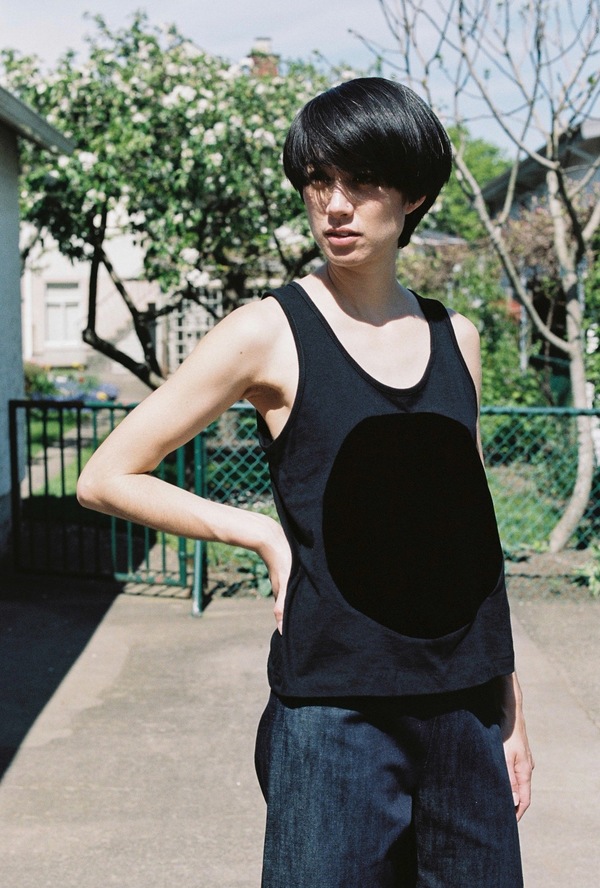Correll Correll Velvet Tank - black Correll Correll Velvet Tank - black