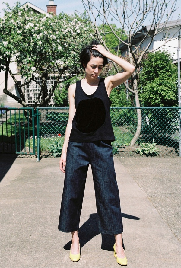 Markoo Denim Wide Leg Trouser - indigo Markoo Denim Wide Leg Trouser - indigo