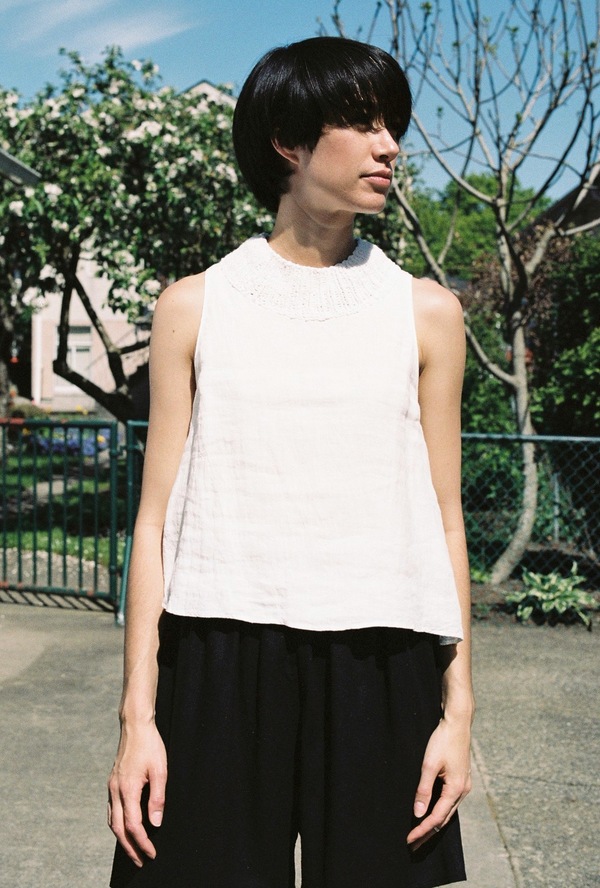 Correll Correll Summer Rolli Tank - white Correll Correll Summer Rolli Tank - white
