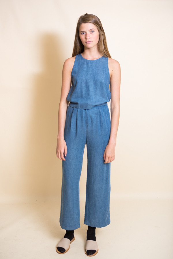 First Rite Banded Tank / Denim First Rite Banded Tank / Denim