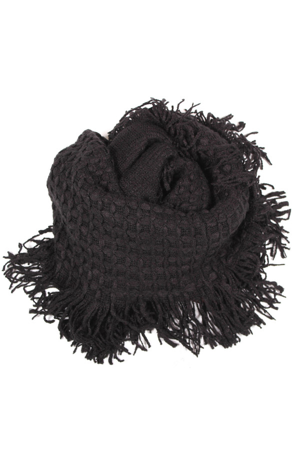 Michael Farrell Infinity Fringe Scarf Michael Farrell Infinity Fringe Scarf