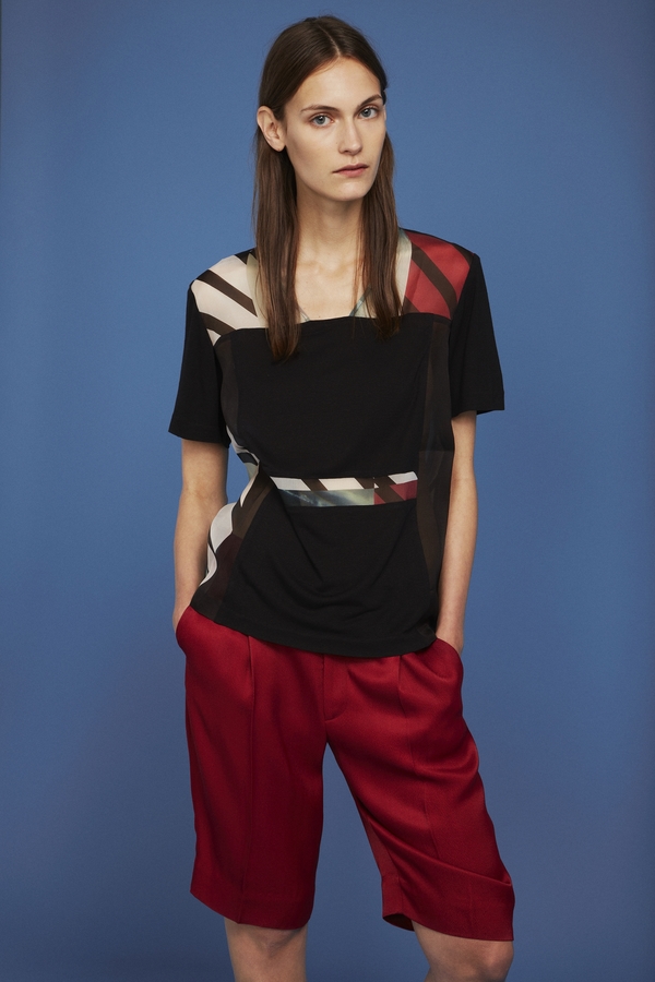 Whyred Cao Collage Jersey Top Whyred Cao Collage Jersey Top