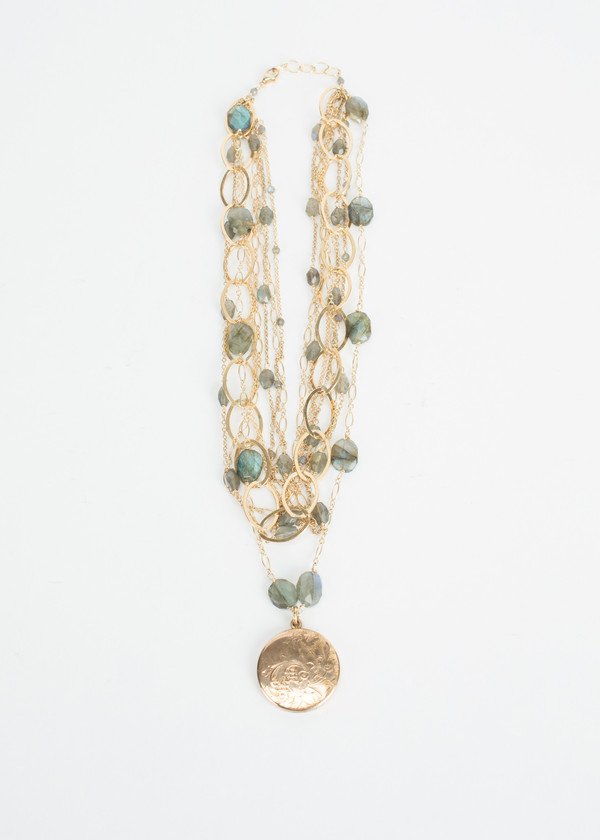 Jewels by Piper Multi Chain Locket Necklace Jewels by Piper Multi Chain Locket Necklace