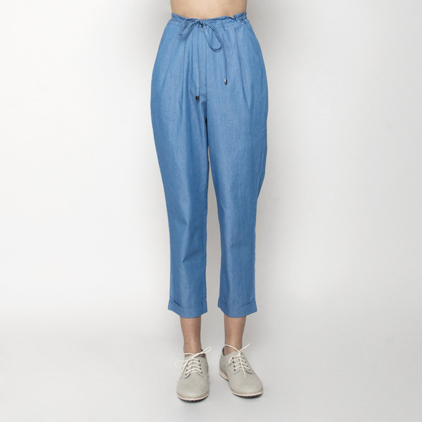 7115 by Szeki Drawstring Pant- Indigo SS16 7115 by Szeki Drawstring Pant- Indigo SS16