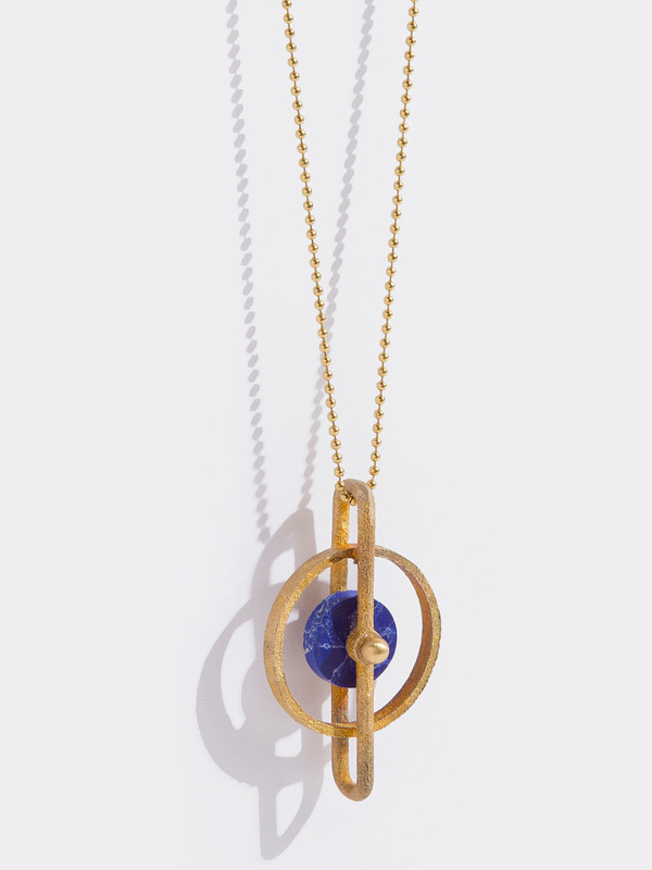 Metalepsis Projects Disc Pendant Blue Metalepsis Projects Disc Pendant Blue