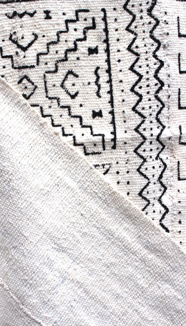 Vintage Cream and Black Textile Vintage Cream and Black Textile