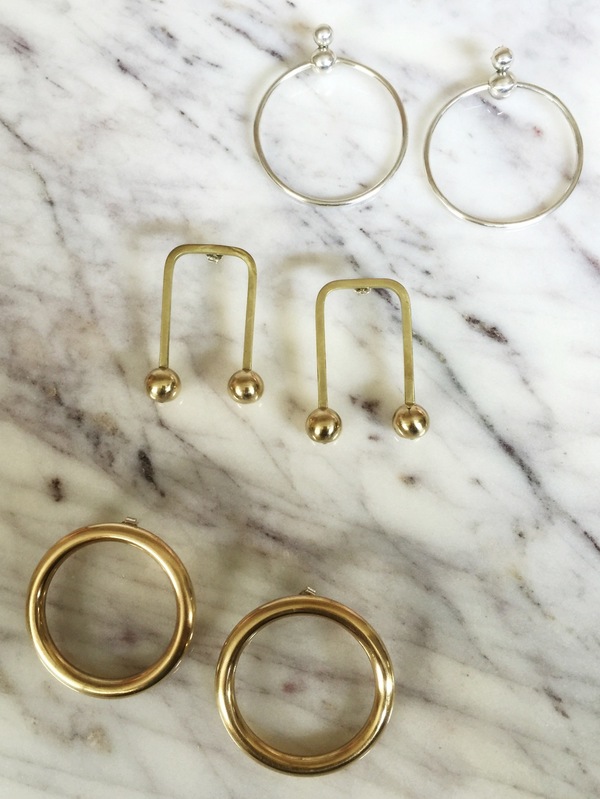 Nandi Naya Yoli Earrings - Brass Nandi Naya Yoli Earrings - Brass
