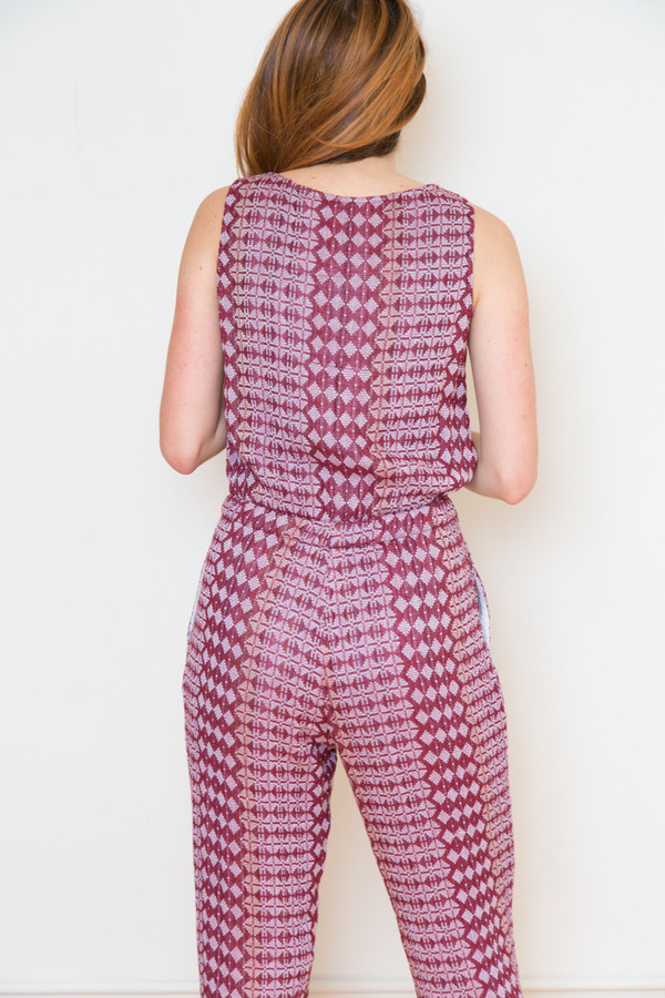 ace & jig jumpsuit in sable ace & jig jumpsuit in sable