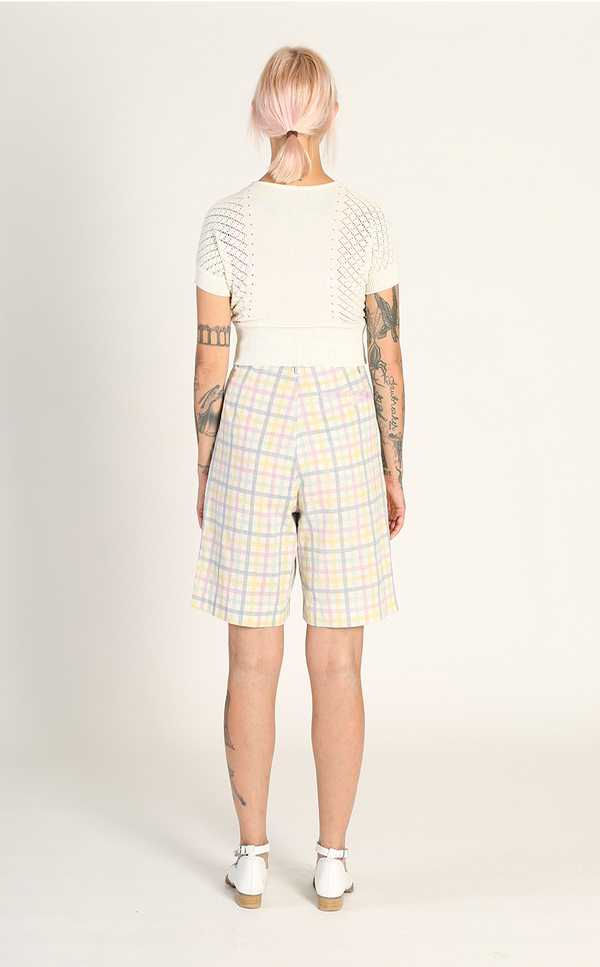 Kurt Lyle Betty Crop Sweater - Almost White Kurt Lyle Betty Crop Sweater - Almost White
