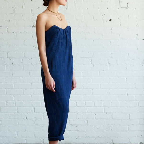 A Detacher Orinoco Jumpsuit Indigo A Detacher Orinoco Jumpsuit Indigo