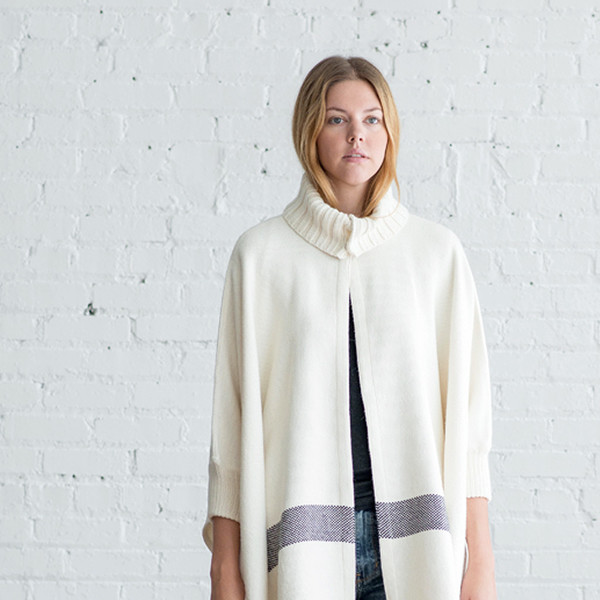 Apiece Apart Esperanza Neck Knit Poncho - SOLD OUT Apiece Apart Esperanza Neck Knit Poncho - SOLD OUT