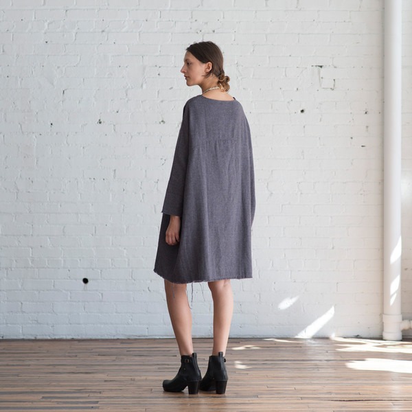 Black Crane Painter Dress Black - SOLD OUT Black Crane Painter Dress Black - SOLD OUT