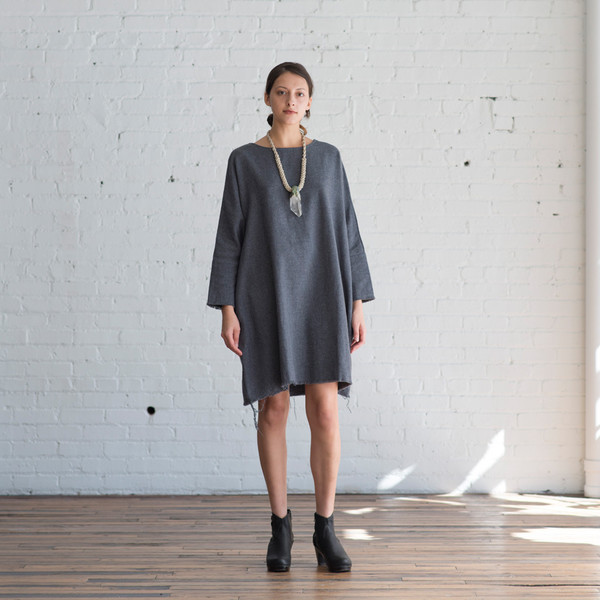 Black Crane Painter Dress Forest - SOLD OUT Black Crane Painter Dress Forest - SOLD OUT
