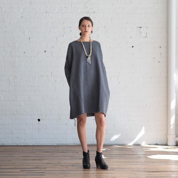 Black Crane Painter Dress Forest - SOLD OUT Black Crane Painter Dress Forest - SOLD OUT