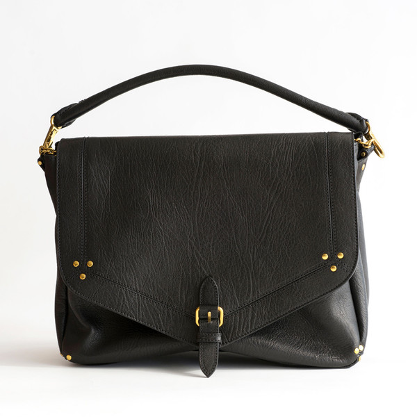 Jerome Dreyfuss Raymond Noir Lambskin Brass Jerome Dreyfuss Raymond Noir Lambskin Brass
