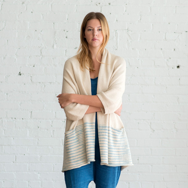 Lauren Manoogian Block Shawl Cardigan - SOLD OUT Lauren Manoogian Block Shawl Cardigan - SOLD OUT