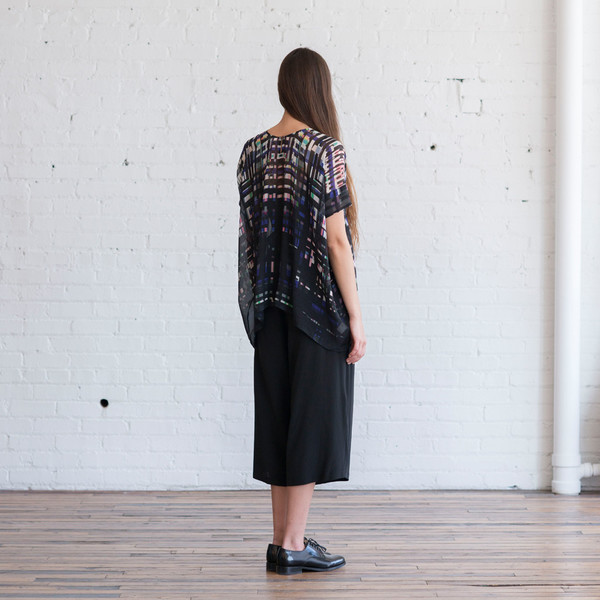 Megan Park Silk Midi Trouser Megan Park Silk Midi Trouser