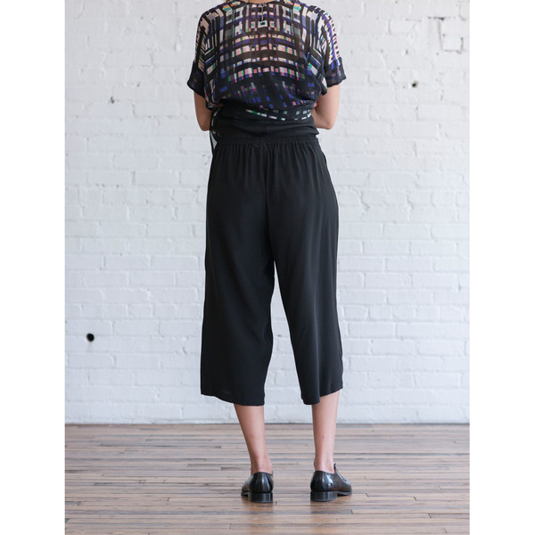Megan Park Silk Midi Trouser Megan Park Silk Midi Trouser