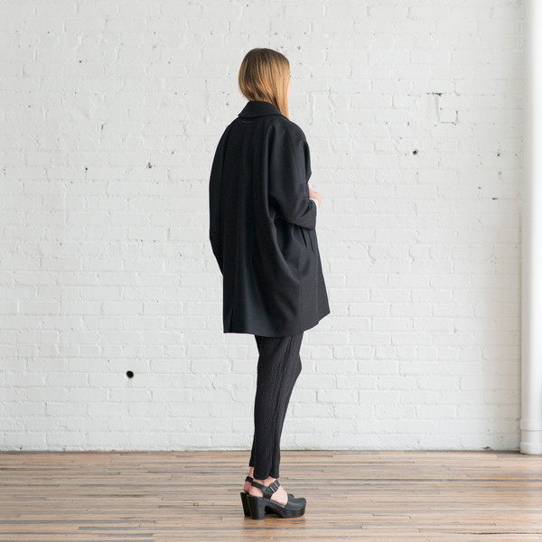 MM6 by Maison Martin Margiela Plain Felt Coat - SOLD OUT MM6 by Maison Martin Margiela Plain Felt Coat - SOLD OUT