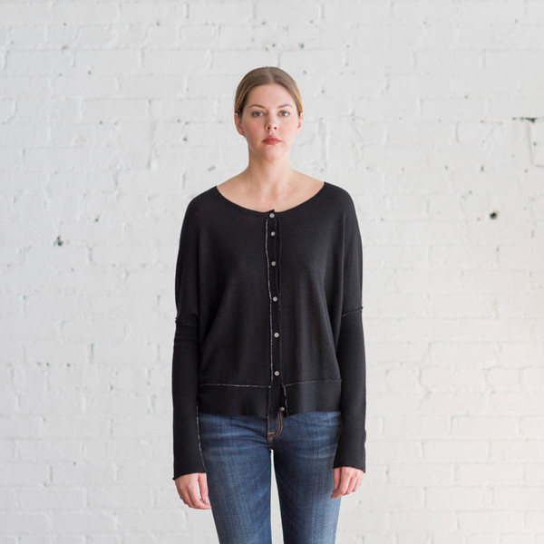 Paychi Guh Reversible Cardigan Black - SOLD OUT Paychi Guh Reversible Cardigan Black - SOLD OUT