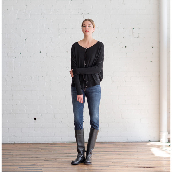 Paychi Guh Reversible Cardigan Black - SOLD OUT Paychi Guh Reversible Cardigan Black - SOLD OUT