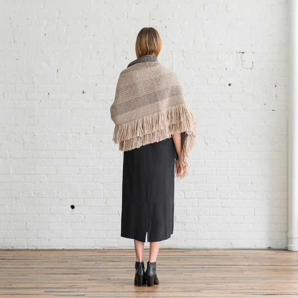 Rachel Comey Fringe Wrap Taupe - SOLD OUT Rachel Comey Fringe Wrap Taupe - SOLD OUT