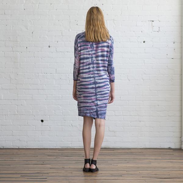 Raquel Allegra Combo Long Sleeve Henley Dress - SOLD OUT Raquel Allegra Combo Long Sleeve Henley Dress - SOLD OUT
