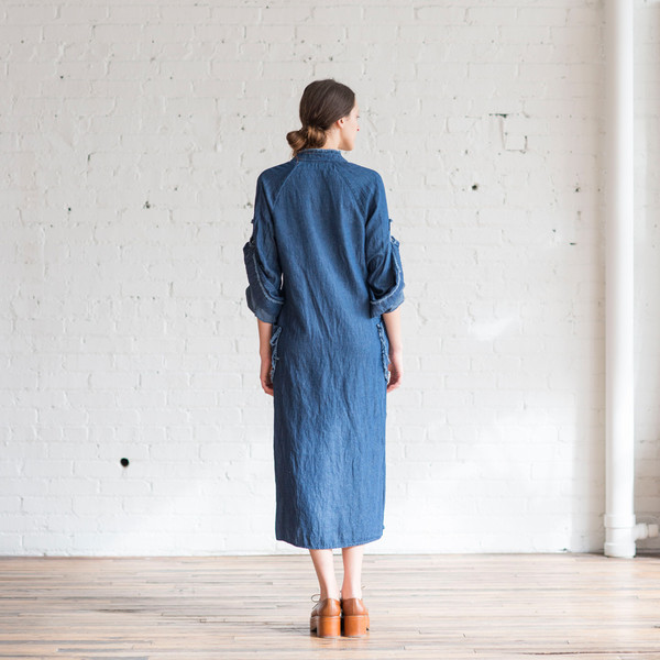 Raquel Allegra Denim Tunic Dress Raquel Allegra Denim Tunic Dress