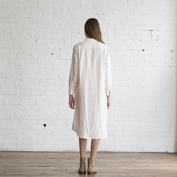 Raquel Allegra Linen Shirt Dress Raquel Allegra Linen Shirt Dress