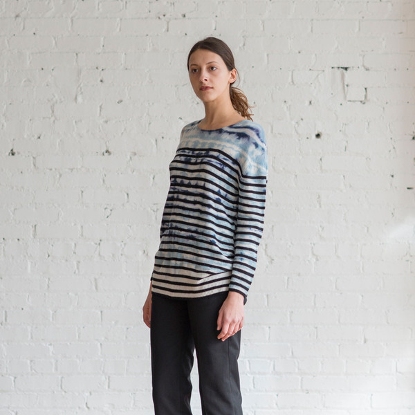 Raquel Allegra Shred Shoulder Pullover Raquel Allegra Shred Shoulder Pullover