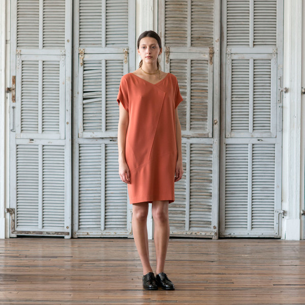 Schai Origami Seam Dress Schai Origami Seam Dress