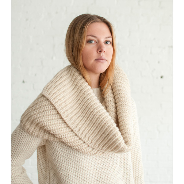 Schai Vita Snood Winter White - SOLD OUT Schai Vita Snood Winter White - SOLD OUT
