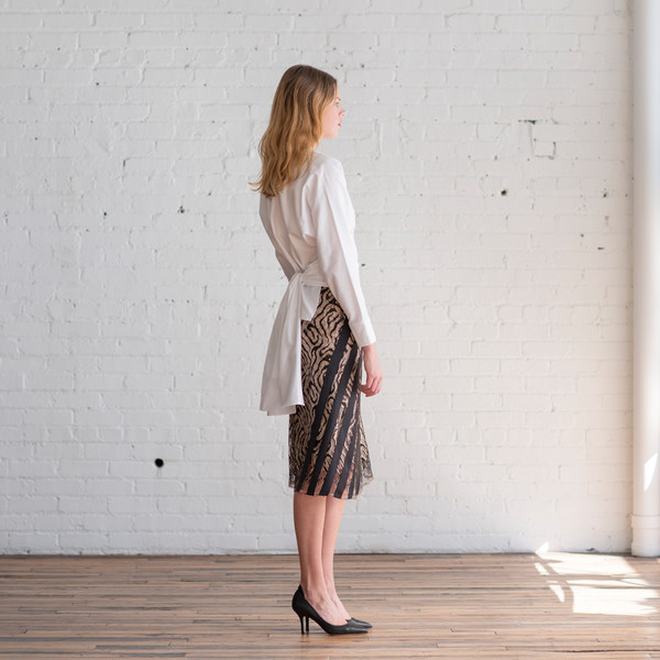 Tome Cotton Twill Tie Shirt - SOLD OUT Tome Cotton Twill Tie Shirt - SOLD OUT