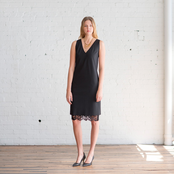 Tome Ponti V-Neck Dress Black Tome Ponti V-Neck Dress Black