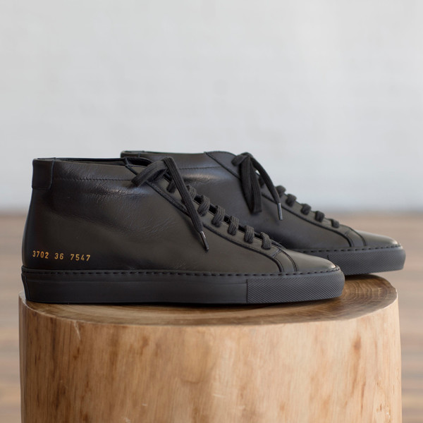 Woman by Common Projects Original Achilles Mid Lace Up Woman by Common Projects Original Achilles Mid Lace Up